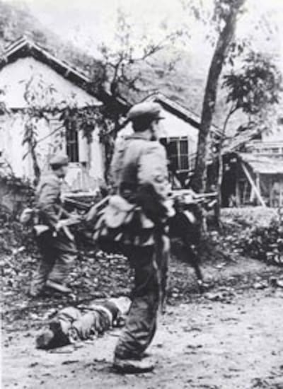 Quân đội Trung Quốc tràn vào Cao Bằng Lạng Sơn năm 1979. Source DSWC China