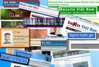 Một số các trang mạng, các Blog được gọi là báo chí lề trái