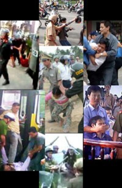 Quyền hành vô hạn của công an Việt Nam. RFA file