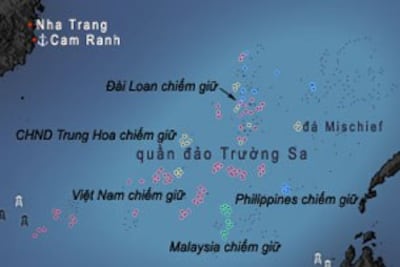 Khu vực tranh chấp phóng to