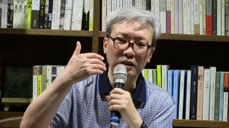 美国哥伦比亚大学担任客座教授的张博树(RFA)