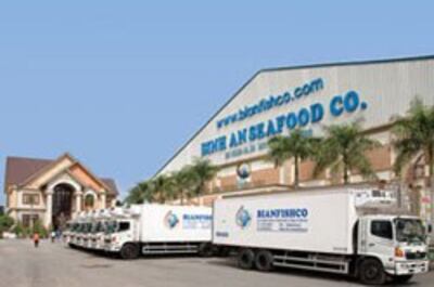 Công ty cổ phần thủy sản Bình An còn gọi là Bianfishco