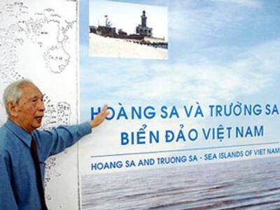 Ông Nguyễn Đình Đầu có nhiều công trình nghiên cứu về lãnh thổ Việt Nam