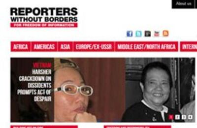RSF lên án VN sau vụ tự thiêu của bà Đặng Thị Kim Liêng, mẹ của blogger Tạ Phong Tần. RFA file